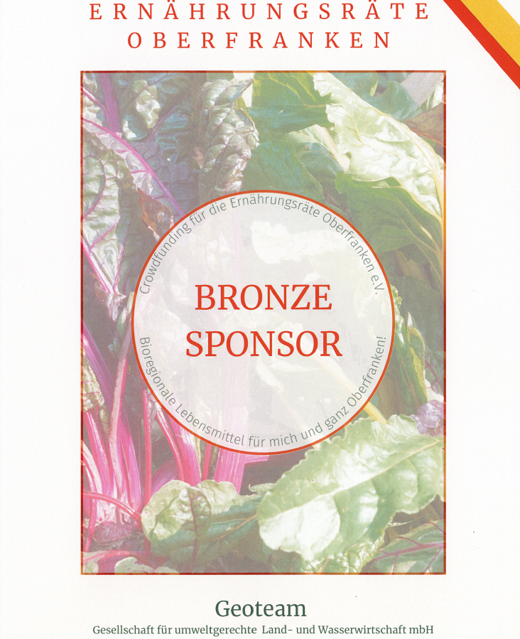 GeoTeam unterstützt Crowdfunding des Ernährungsrat Oberfranken